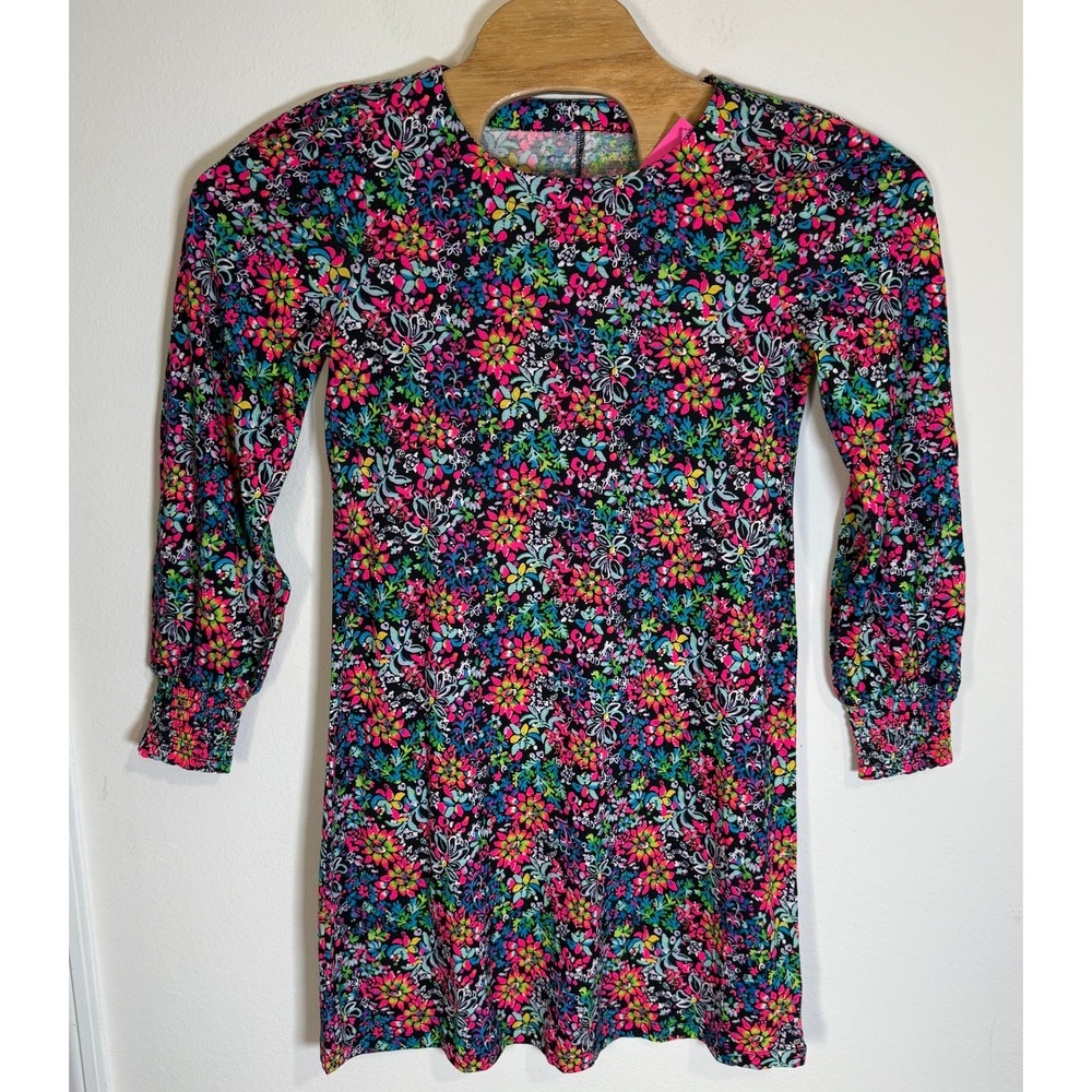 Lilly Pulitzer Diann Dress Feeling‎ Fantastic Floral Colorful Mini Womens Size S